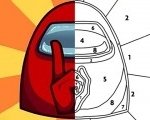 Картинка Among Them Coloring Book